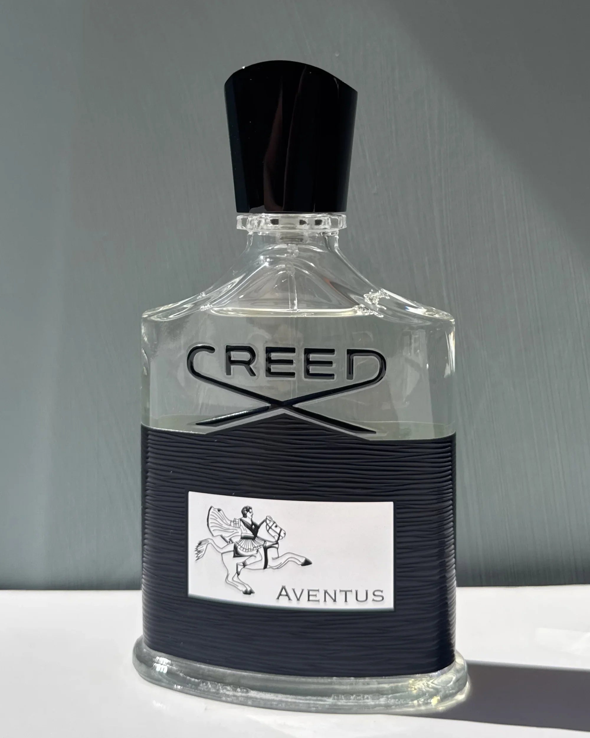 Creed Aventus fragrance decant bottle